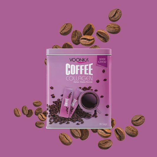 Voonka Coffee Колаген - кутия с 30 сашета колаген, без добавена захар.